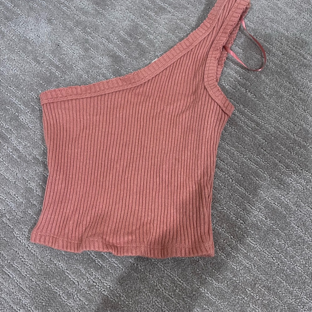 one shoulder tank